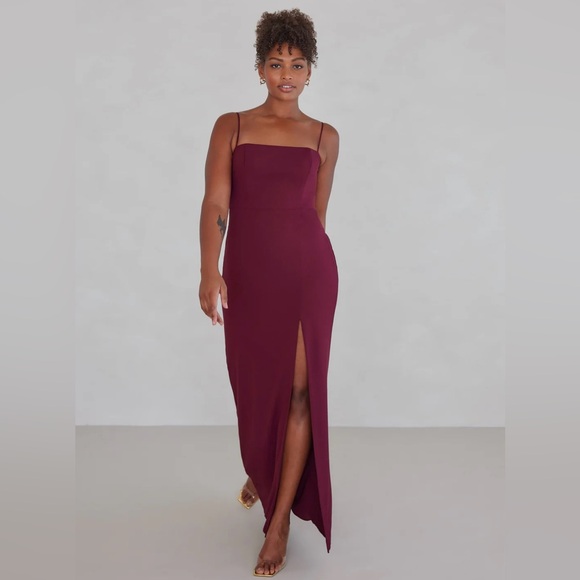 Burgundy Park and Fifth Jupiter dress size medium - Picture 3 of 3